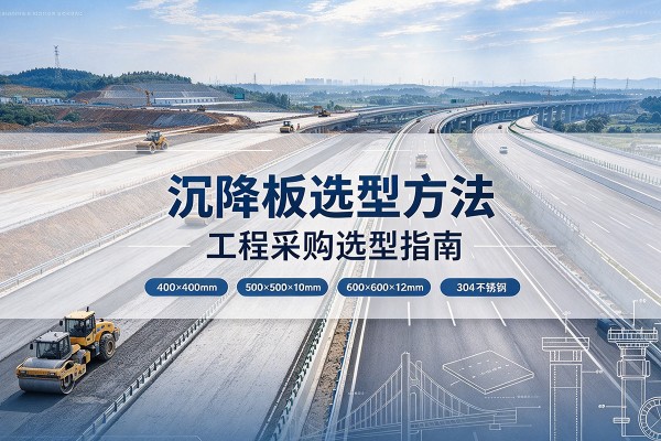 霍州沉降板选择方法