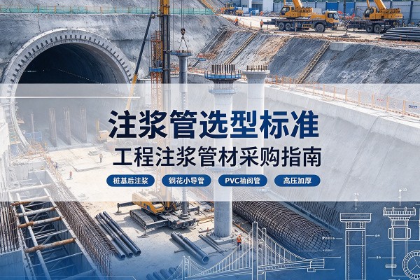 霍州注浆管选型标准