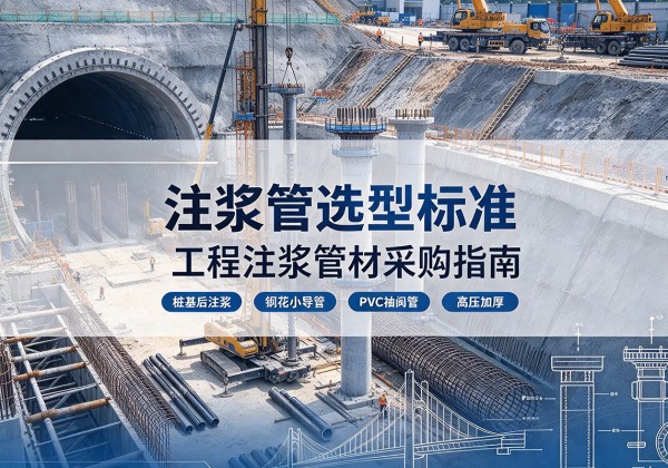 霍州注浆管选型标准